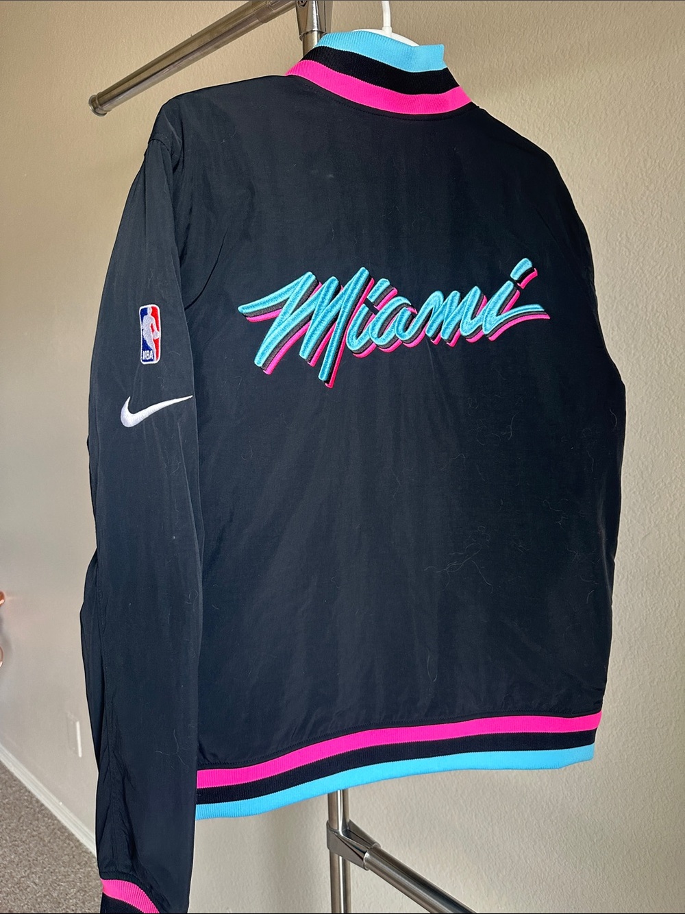 Miami Heat Basketball Miami Vice Jacket M - Picture 5 of 5